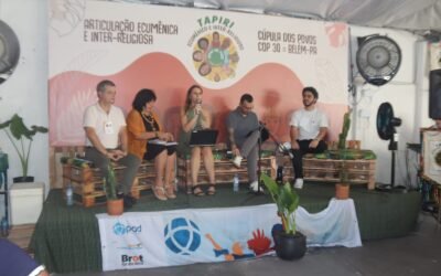 Diálogo, saberes e resistência marcam o primeiro dia do Tapiri Ecumênico Inter-religioso